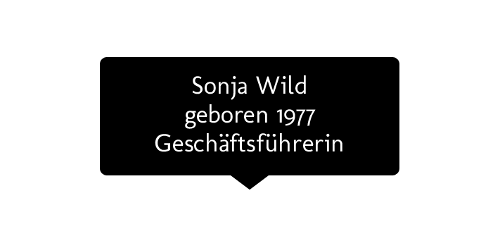 Sonja Wild, geboren 1977, Geschäftsführerin.